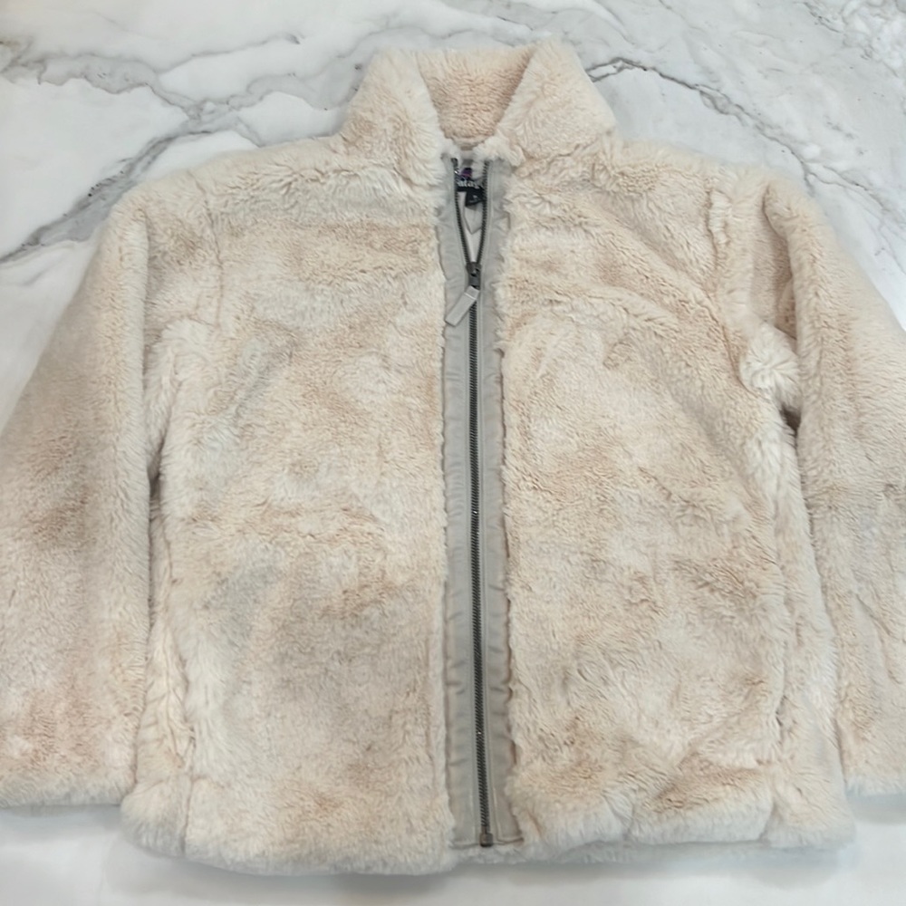 Patagonia faux fur jacket